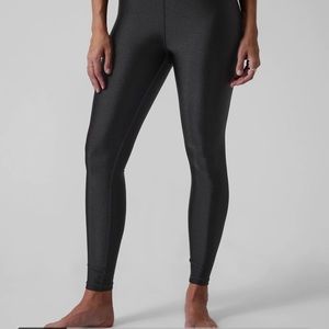 Athleta Elation Shine Tight NWT Black Leggings